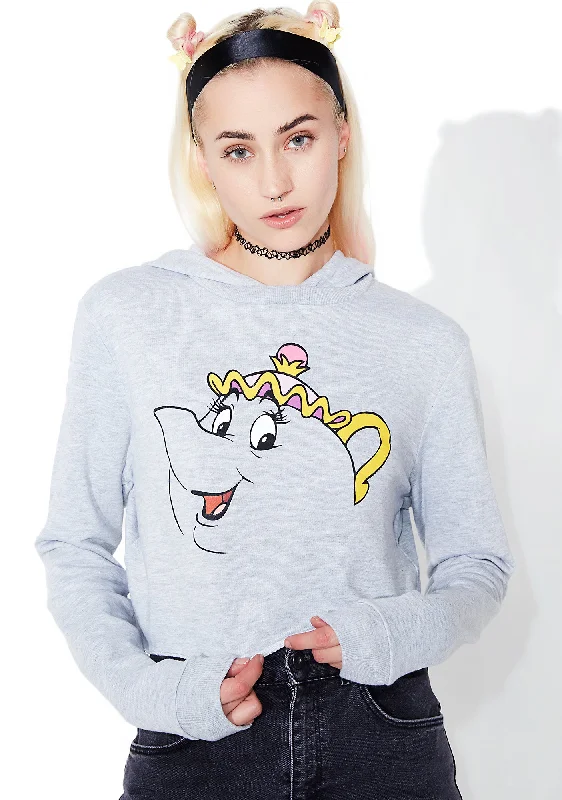 Must-Have Styles Mrs. Potts Cropped Hoodie