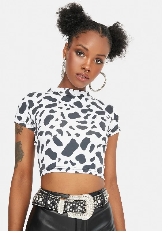 Attire Sale Ranch Range Crop Tee