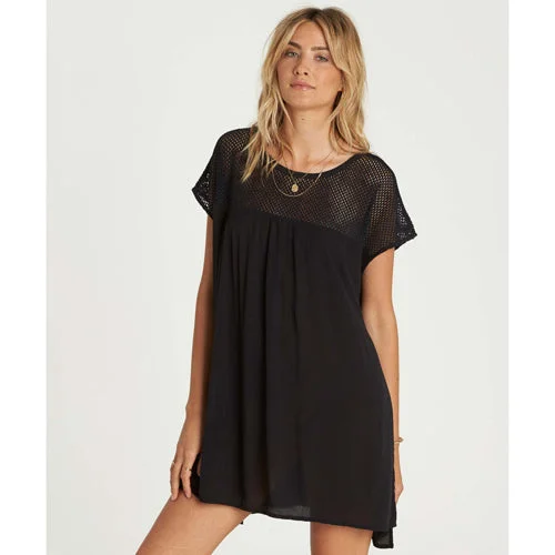 Elegant Style Billabong Meshin Around Cover Up Dress