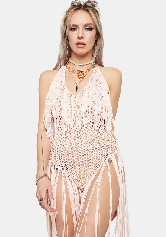 Boho - Chic Festival - Ready Style It's Your Move Crochet Bodysuit