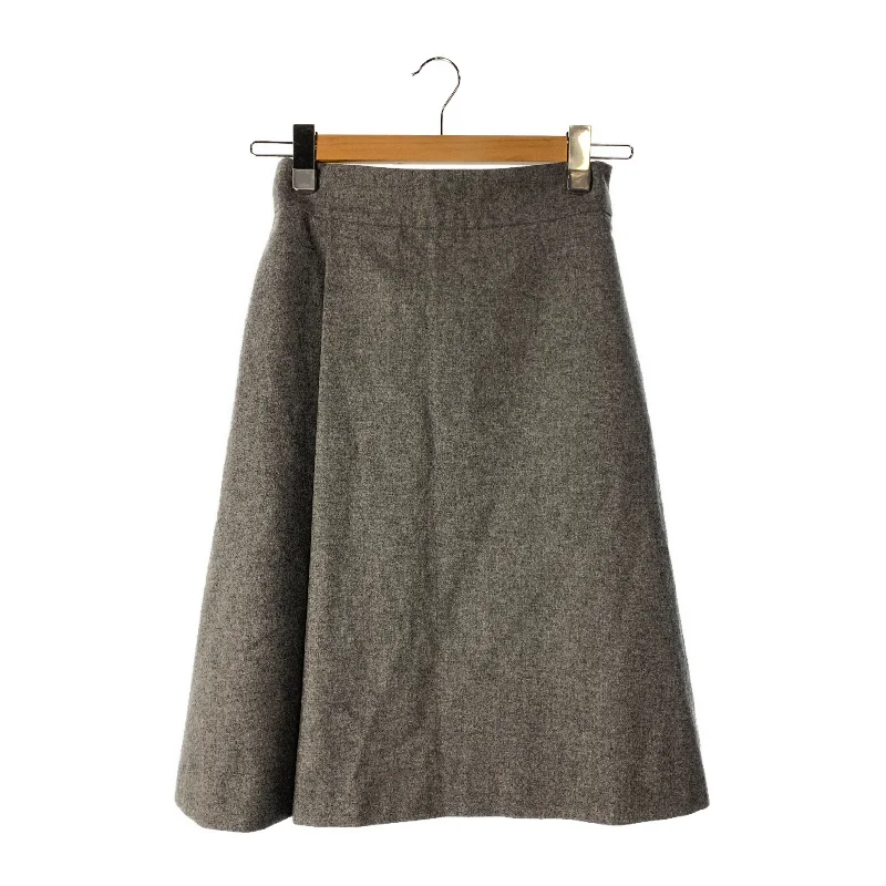 Summer Fashion HYKE/Skirt/1/GRY/Wool