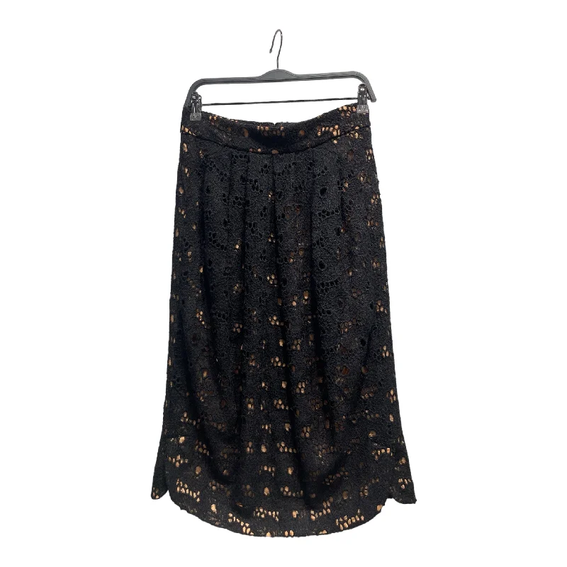 Fashion Essentials SONIA RYKIEL///Skirt/40/Plain/Wool/BLK/Maxi Length/W [Designers] Mode/