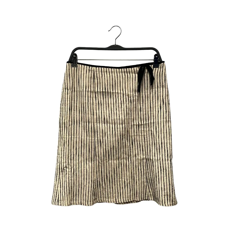 Fashion For Every Occasion nanette lepore/Skirt/6/Stripe/Cotton/CRM/