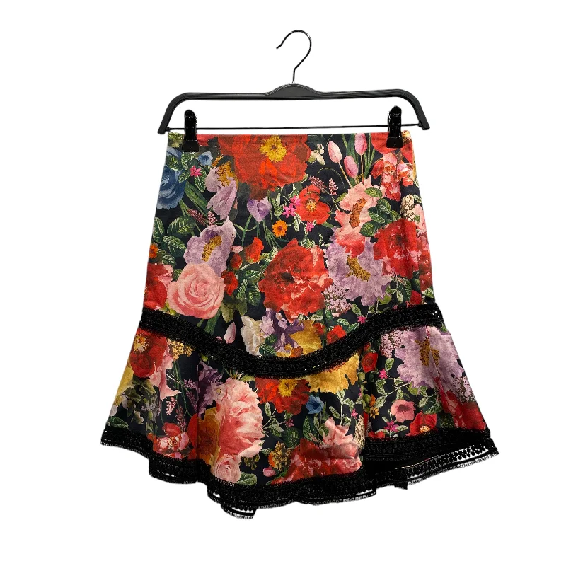 Versatile Wardrobe Essentials alice+olivia/Skirt/0/Floral Pattern/Cotton/MLT/