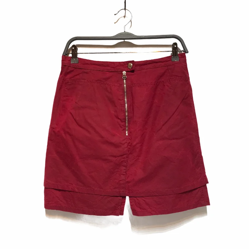 Disco - Inspired Retro Dance Look ECKHAUS LATTA/Skirt/M/RED/Cotton