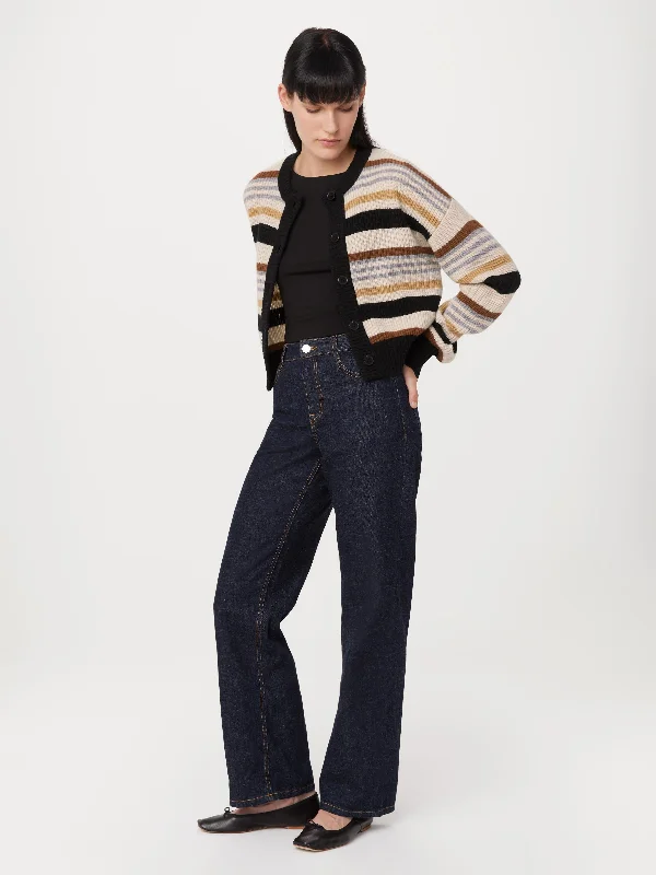 Casual Chic Clothing The Lambswool Cardigan in Vanilla