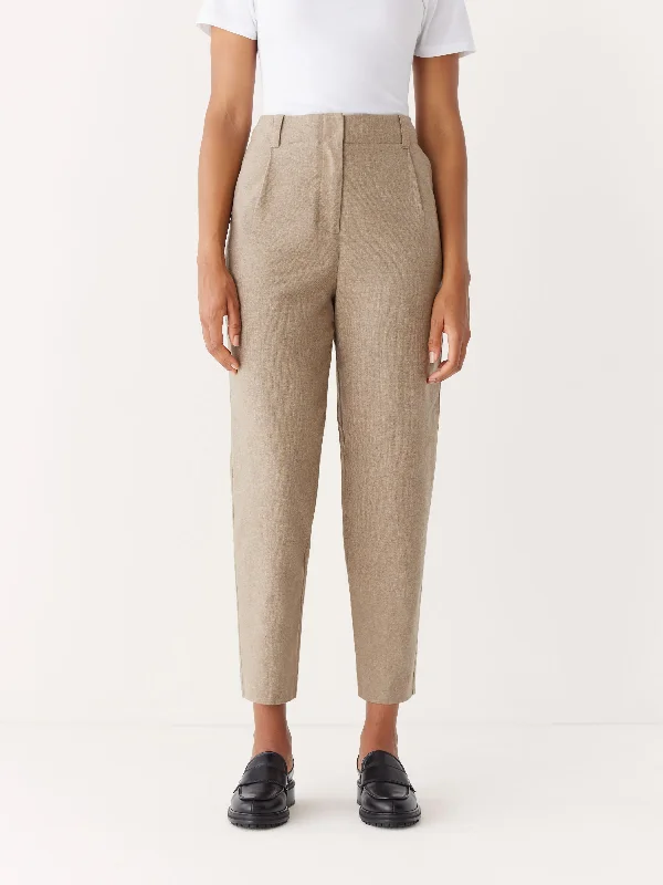 Trendy And Individual Women's Fashion The Amelia Balloon Pant in Light Brown