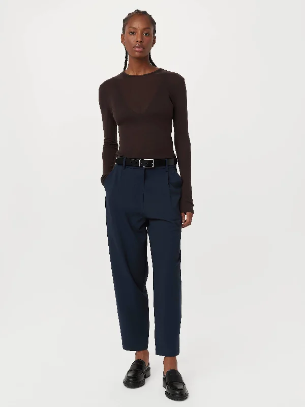 Trendy New Clothes The Amelia Balloon Pant in Space Blue