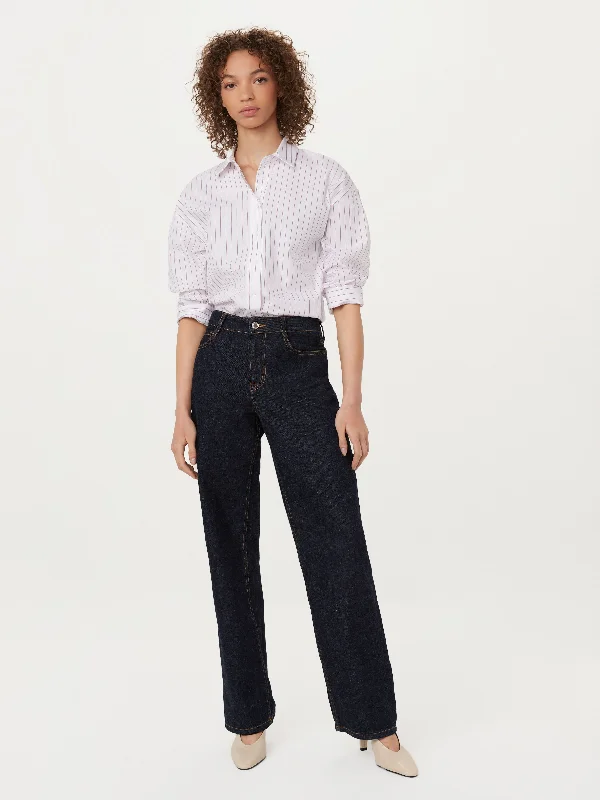 Special Occasion Wear The Courtney Loose Jean in Dark Wash