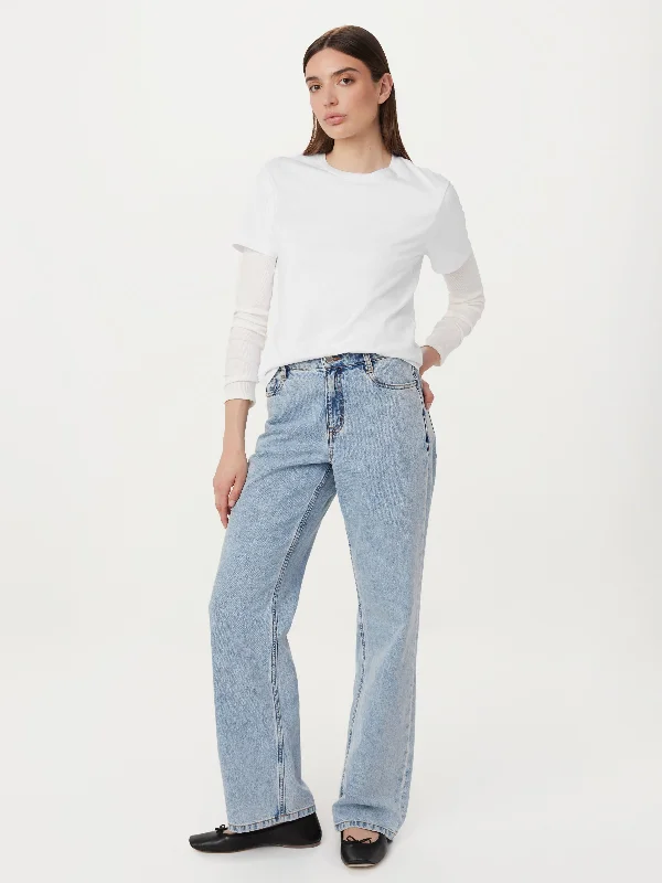 Fashion Deal The Courtney Loose Jean in Washed Blue