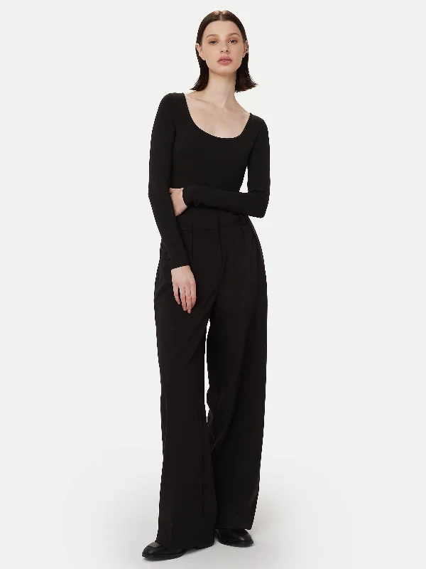 Huge Discounts This Week The Emma Wide Pant in Black