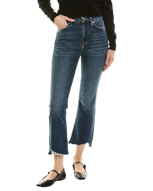 Casual Elegance 7 For All Mankind Deep Souil High-Rise Slim Kick Jean