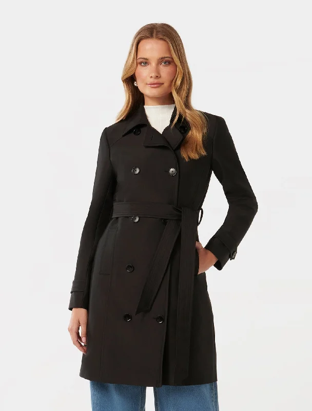 Fashionista Favorites Alicia Short Trench Coat