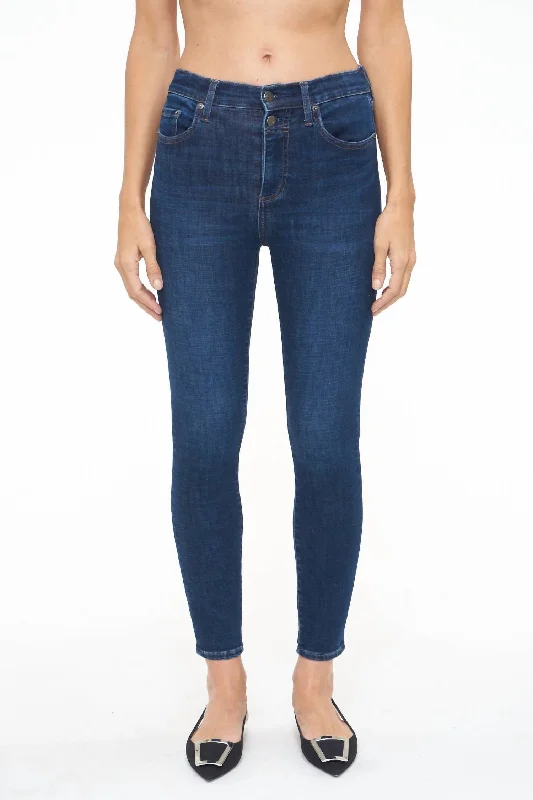 Unleash Your Style Aline High Rise Skinny Jean In Metropolitan Wash