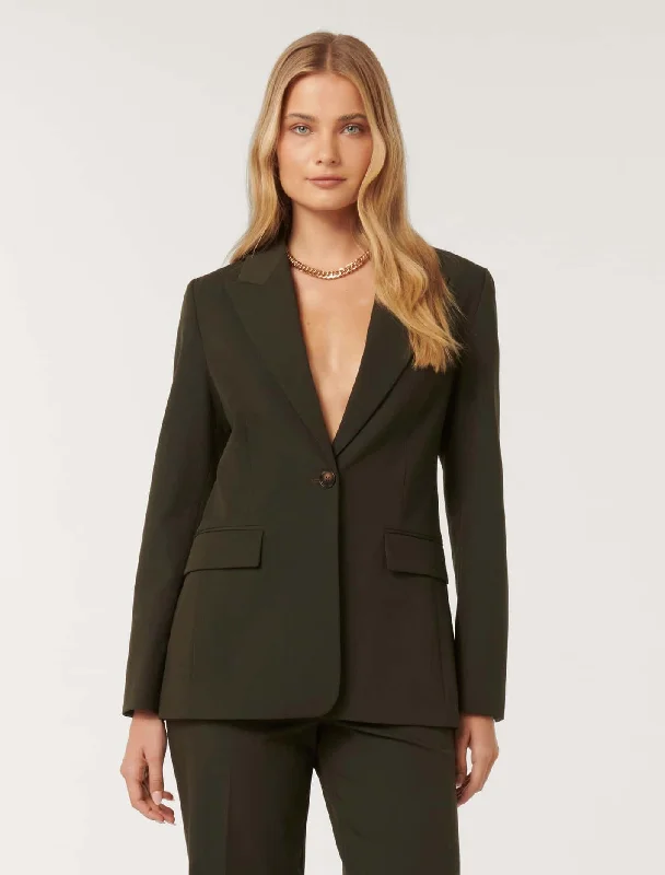 Limited Time Deal Claire Single Breasted Button Coat