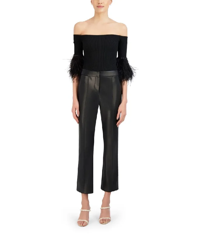 Dive Into Trendy Women's Fashion CROPPED FLARE LEG PANT