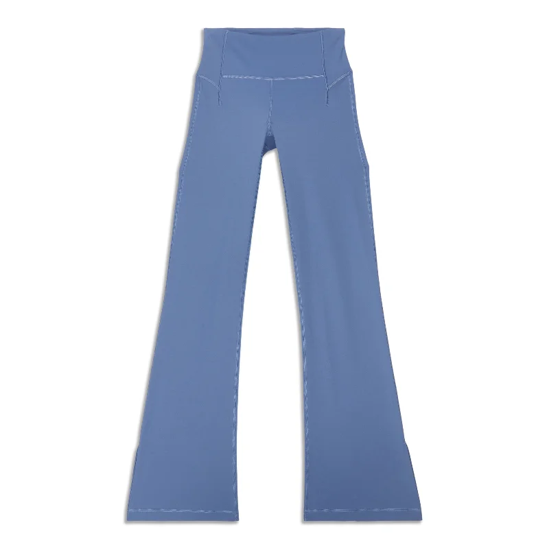 Summer Fashion Groove High-Rise Split-Hem Flared Pant - Resale