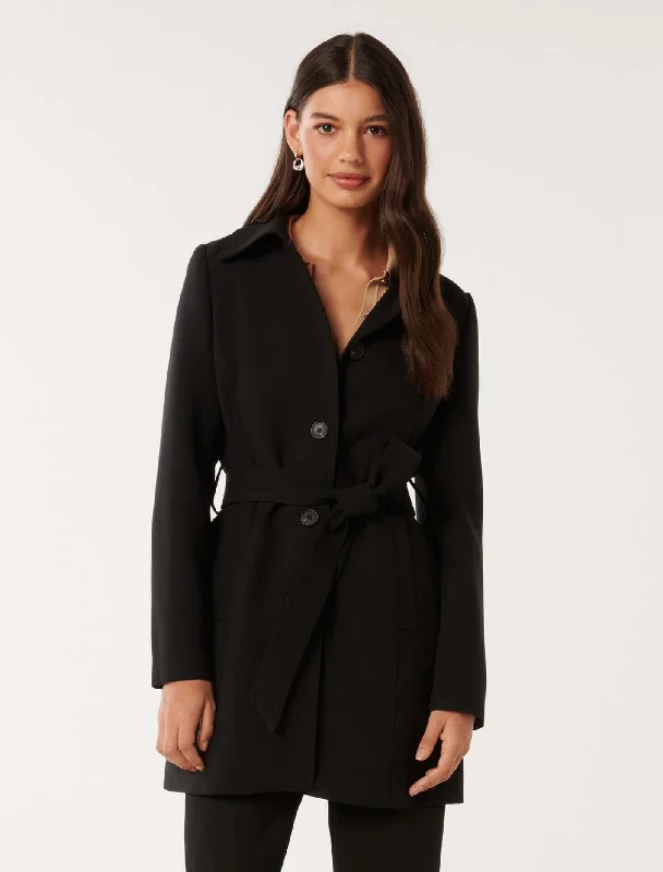 Colorful Clothing Martha Trench Mac Coat