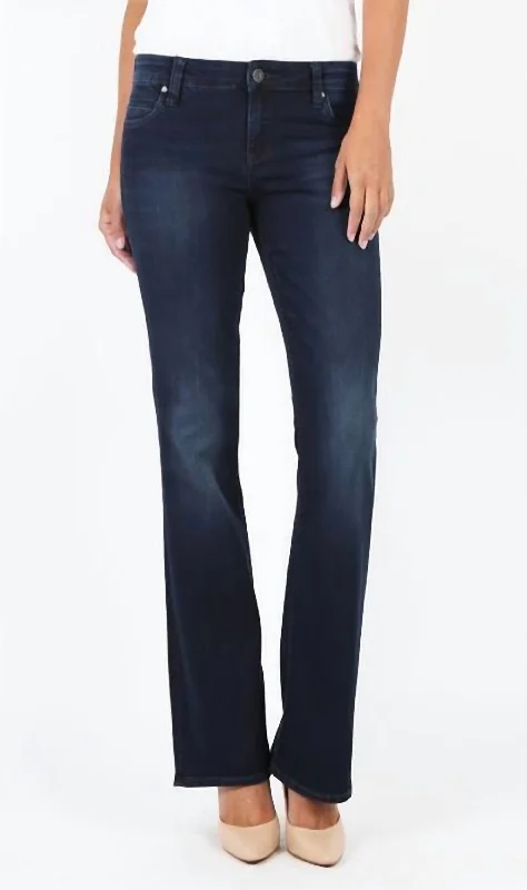 Eclectic Style Wardrobe Natalie High Rise Jeans In Dark Wash