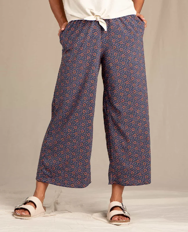 Colorful Clothing Sunkissed Wide Leg Pant