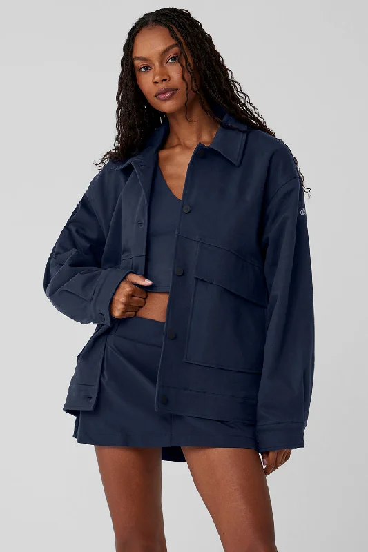 Absurdly Cheap Sale Unisex One Up Jacket - Navy